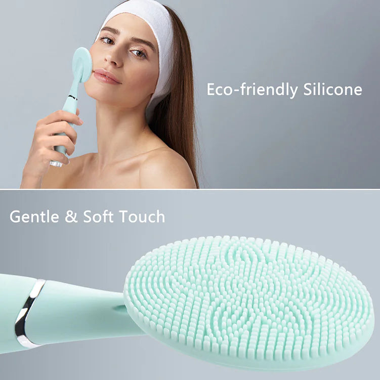 Silocone Electric Facial Cleansing Brush - Deep Daily Clean